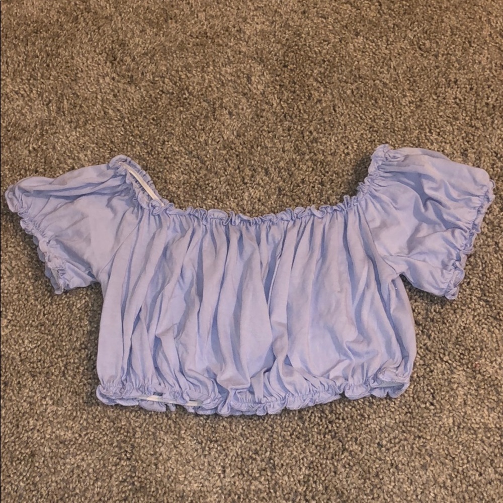 Off The Shoulder Crop Top